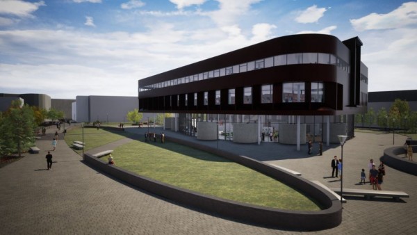 Artist impression of the new Edge Hill University Catalyst building