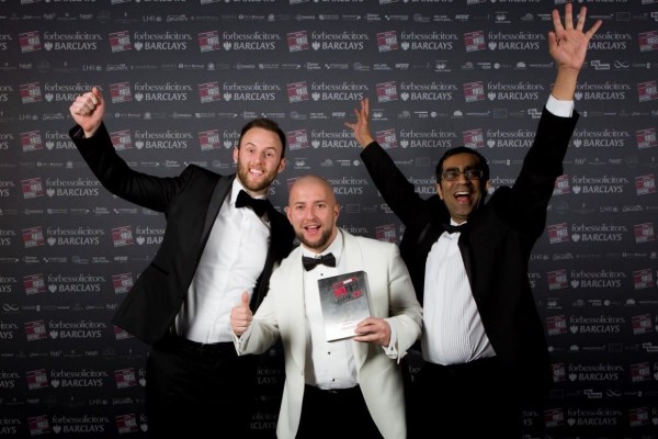 Red Rose Awards winners celebrating