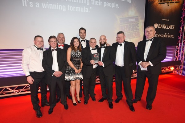 UPS Building & Maintenance with their award