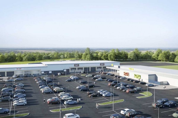Artist Impression of Skelmersdale Town Centre Development