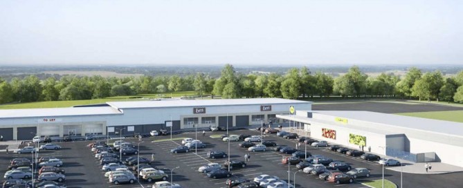 Artist Impression of Skelmersdale Town Centre Development