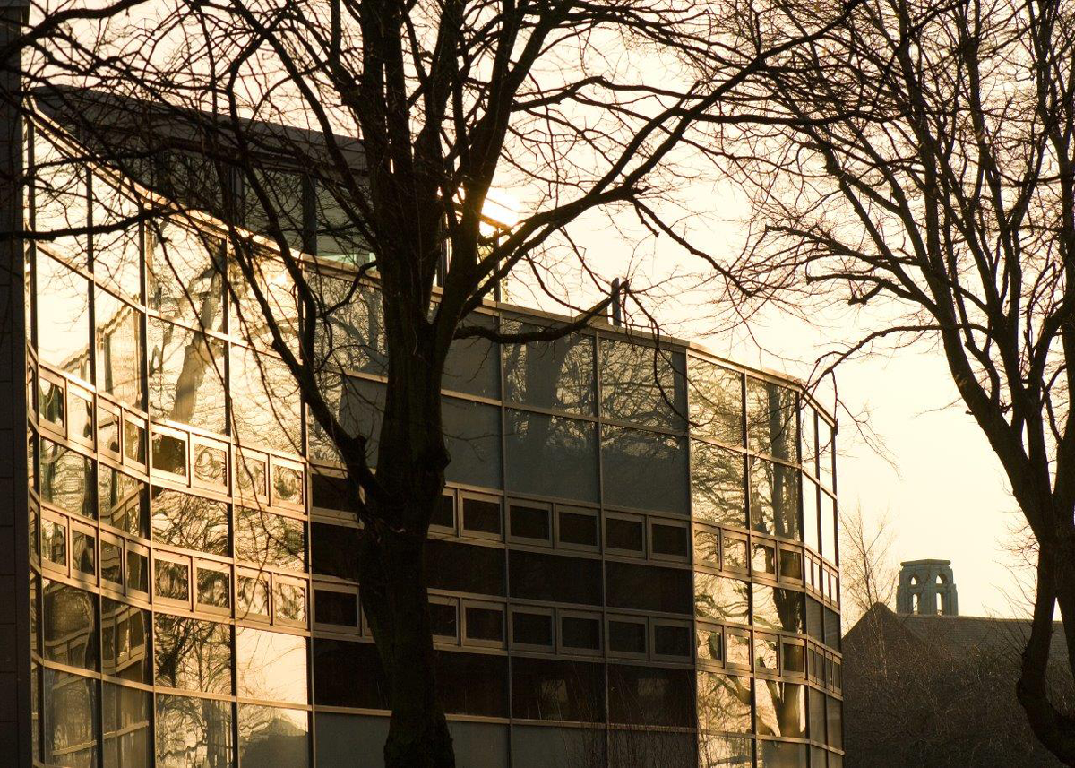 Exterior photo of Edge Hill University Business School